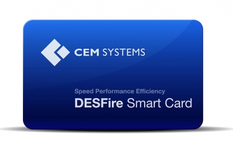 CEM DESFire Prepersonalised Smart Card