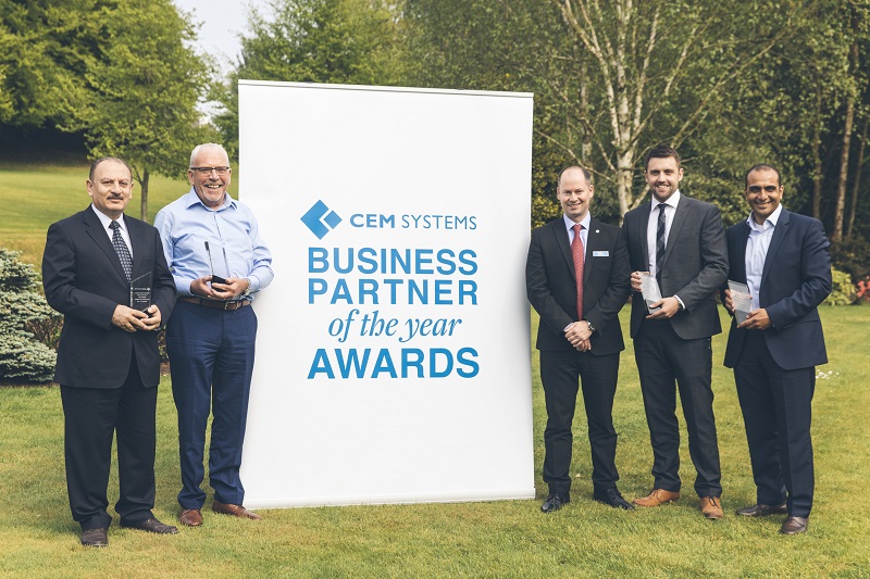 CEM Systems EMEA Business Partners of the Year Award Winners 2017