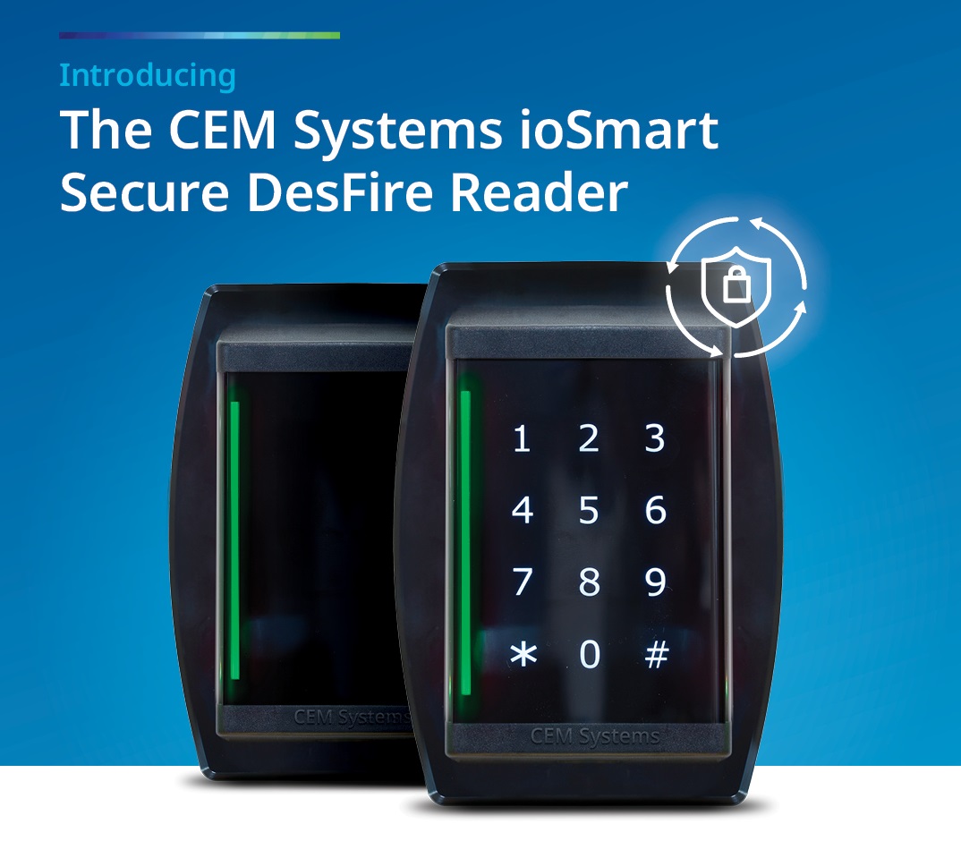 CEM Systems’ ioSmart Secure DESFire Reader